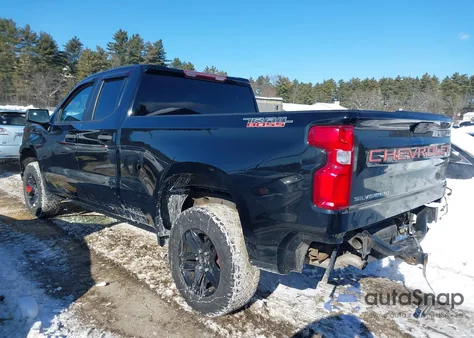 2020 Chevrolet Silverado 1500 4Wd Standard Bed Custom Trail Boss из США, поврежденный, VIN 1GCRYCEF3LZ225057